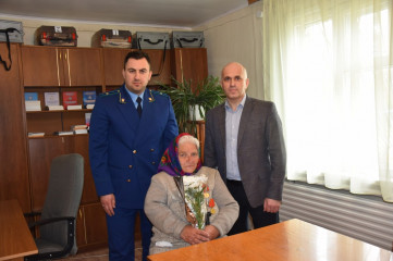 в Краснинском районе поздравили бывшую малолетнюю узницу фашистских концлагерей - фото - 4