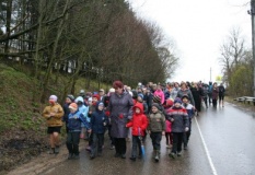 "ночные волки" приняли участие в торжественном митинге - фото - 3
