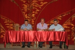 встреча с жителями Краснинского городского поселения Краснинского района Смоленской области - фото - 1