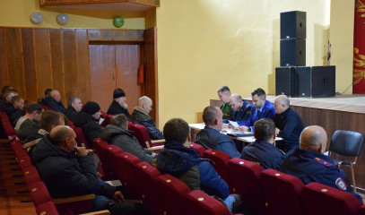 в Краснинском районе состоялась встреча с осужденными, состоящими на учете в уголовно-исполнительной инспекции - фото - 1