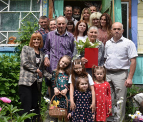 с 65 летним юбилеем совместной жизни поздравили семью Одинцовых - фото - 3