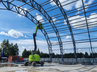 осмотр хода строительных работ на физкультурно-оздоровительном комплексе - фото - 4