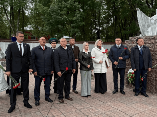 краснинский округ отметил 82-ю годовщину освобождения от немецко-фашистских захватчиков - фото - 4