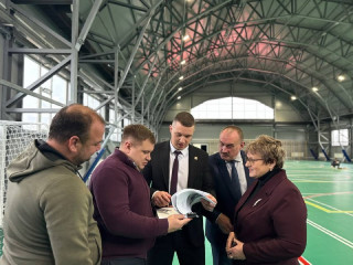 состоялась предварительная приёмка выполненных работ на физкультурно-оздоровительном комплексе - фото - 5