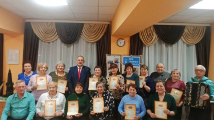 в Краснинском округе отметили День ветерана труда - фото - 3