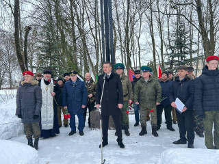 глава Краснинского округа почтил память воинов-интернационалистов в 37-ю годовщину вывода войск из Афганистана - фото - 5