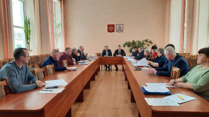 очередное заседание Краснинской окружной Думы - фото - 1