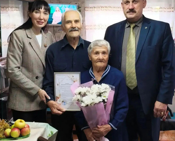 семья Кириленко Виктора Ивановича и Анны Демьяновны отметила знаменательную дату — 65-летие совместной жизни - фото - 1
