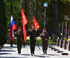 в Краснинском районе торжественно отметили День Великой Победы - фото - 15